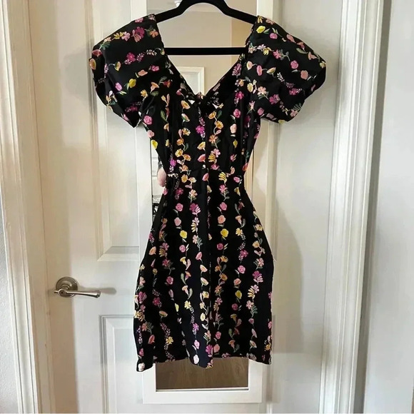 Banjanan Julia Dress – Fool Floral Onyx – Size XS (NWT) - Picture 4 of 11